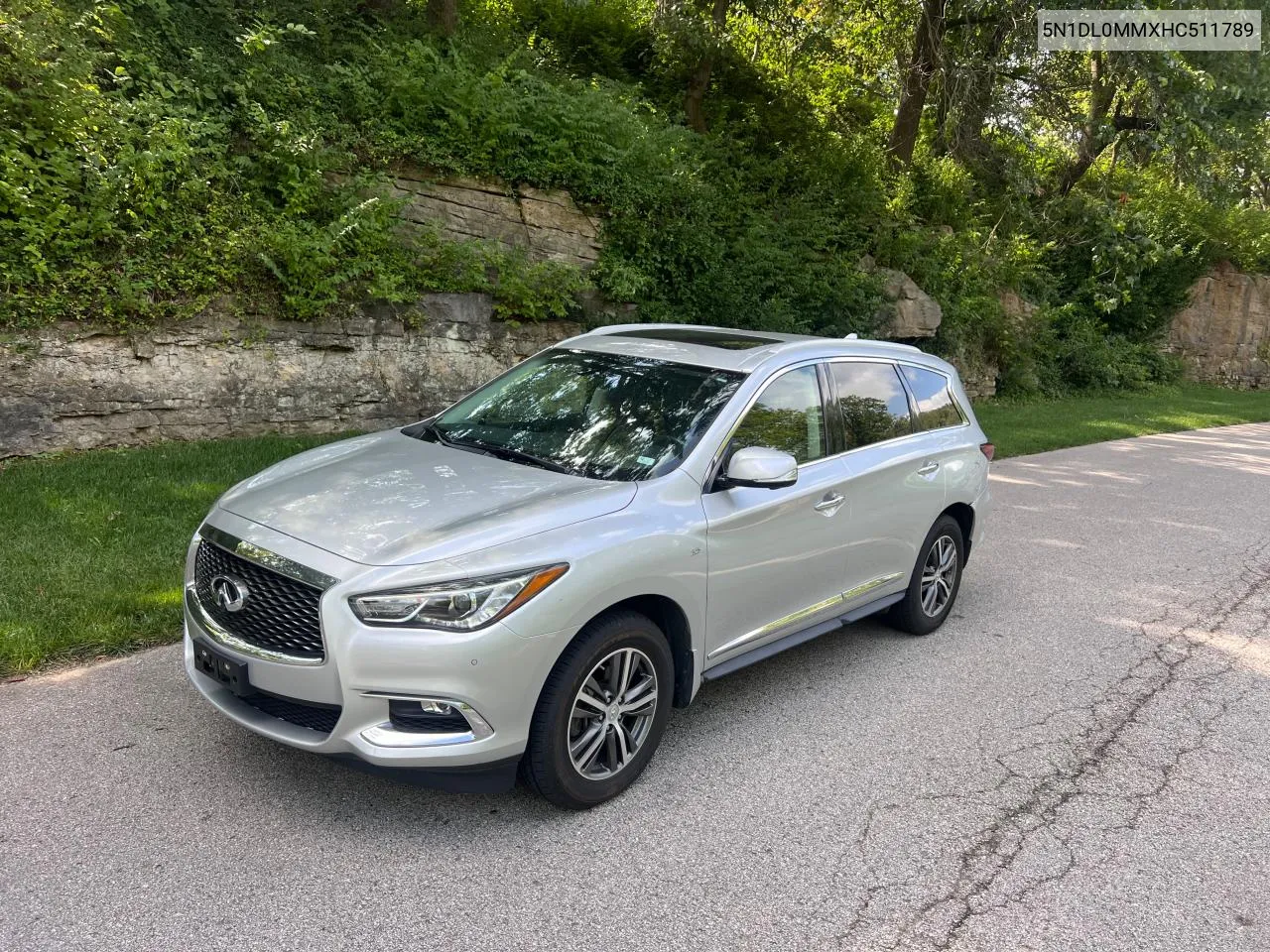 2017 Infiniti Qx60 VIN: 5N1DL0MMXHC511789 Lot: 71891904