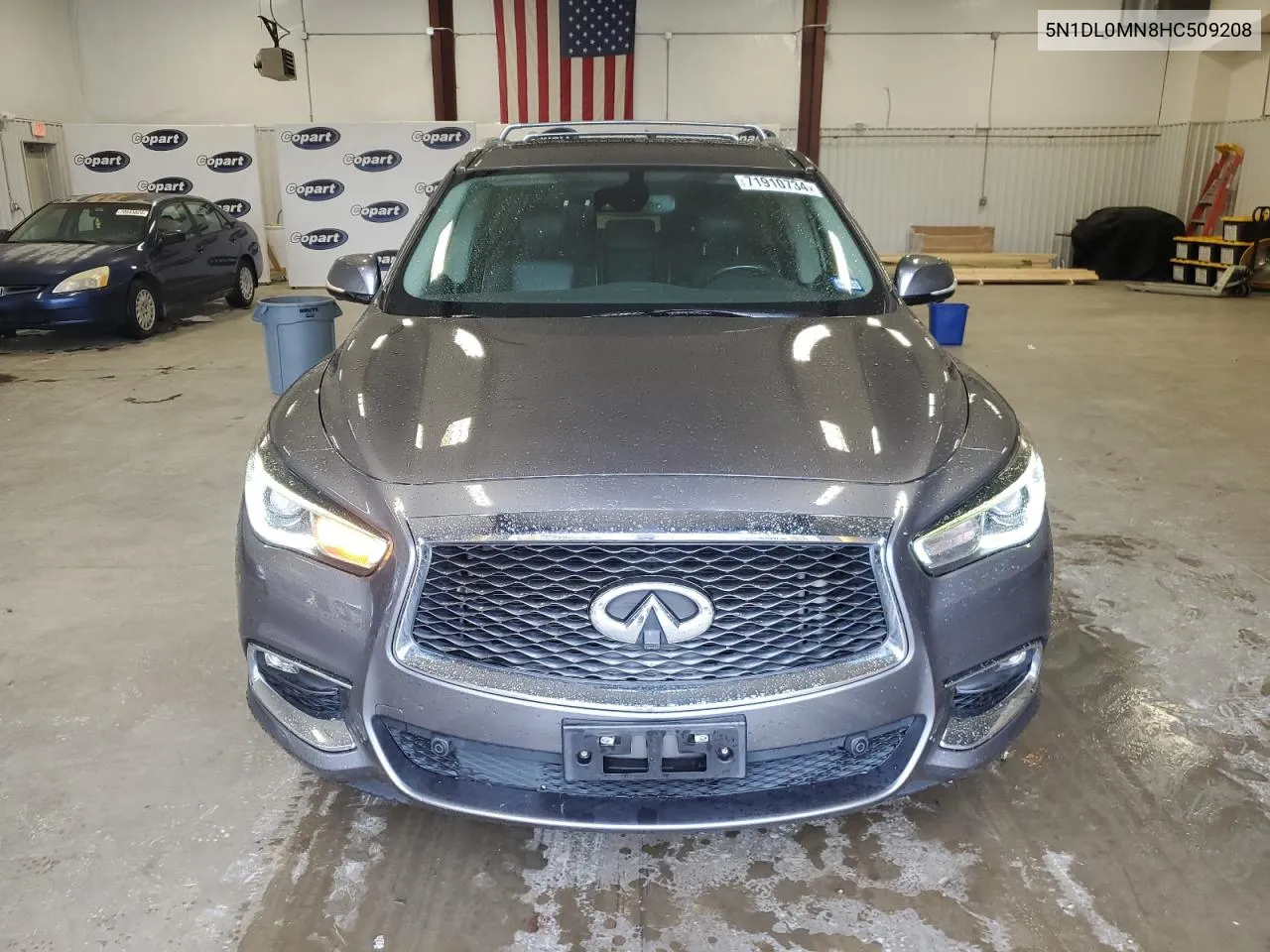 2017 Infiniti Qx60 VIN: 5N1DL0MN8HC509208 Lot: 71910734