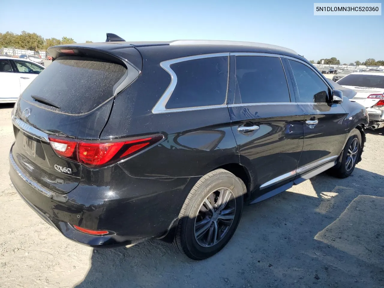 5N1DL0MN3HC520360 2017 Infiniti Qx60