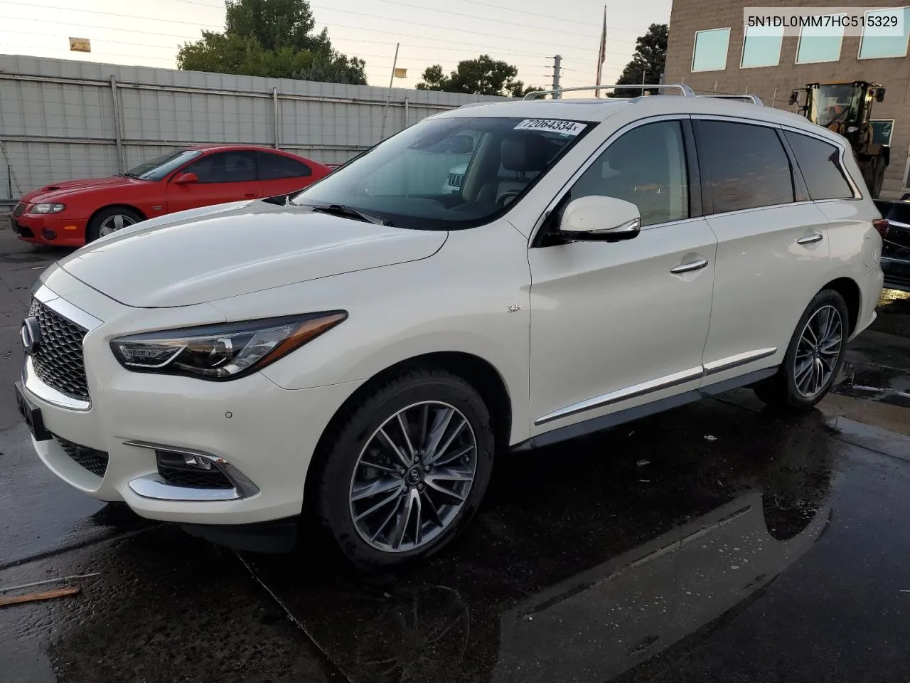 2017 Infiniti Qx60 VIN: 5N1DL0MM7HC515329 Lot: 72064334