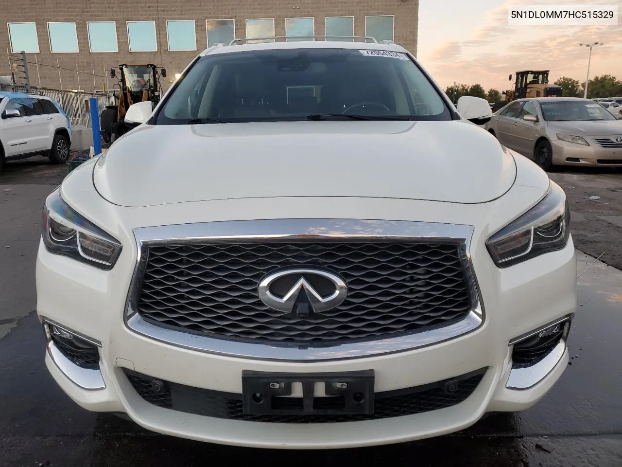 2017 Infiniti Qx60 VIN: 5N1DL0MM7HC515329 Lot: 72064334