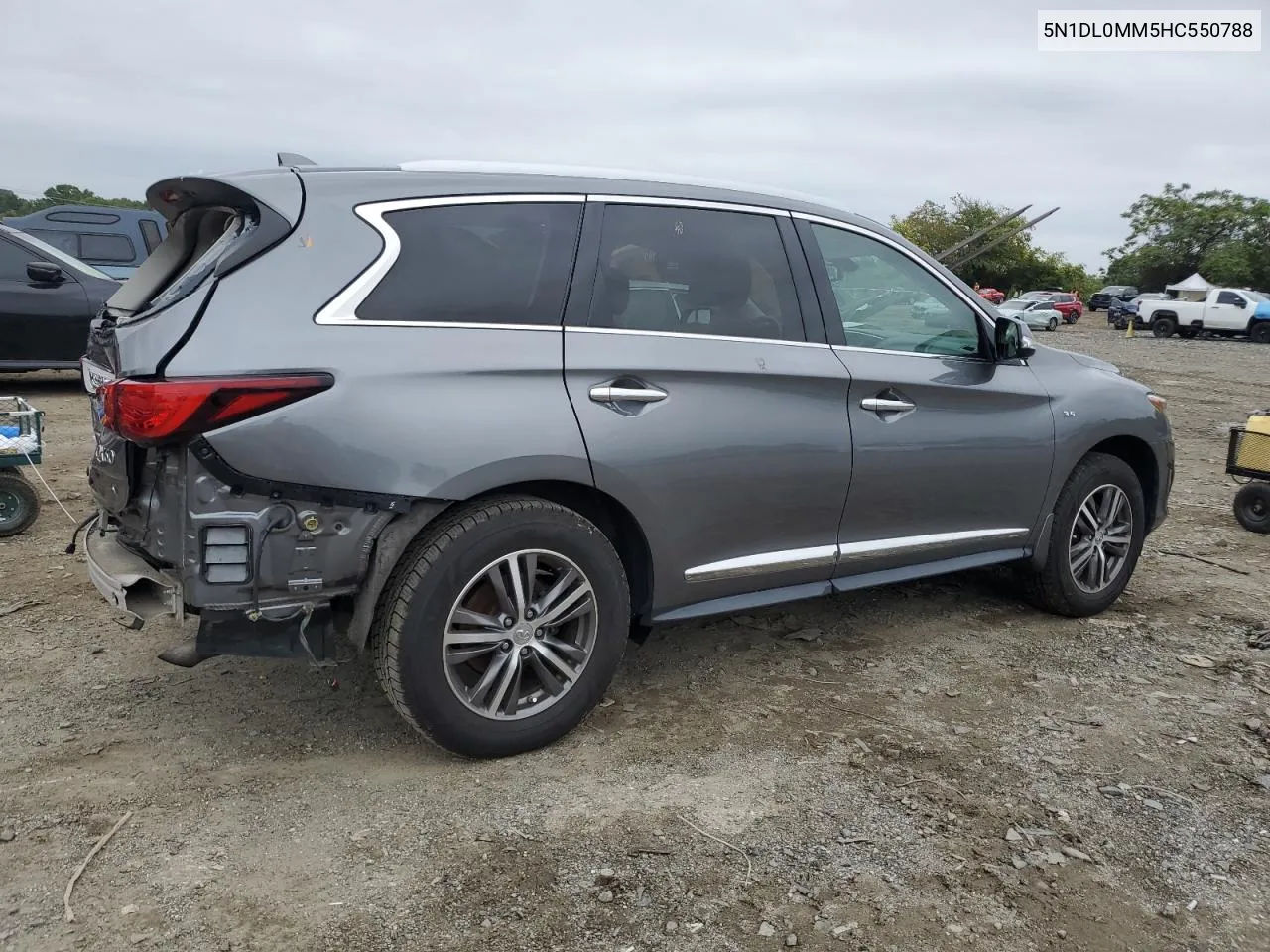 2017 Infiniti Qx60 VIN: 5N1DL0MM5HC550788 Lot: 72162194