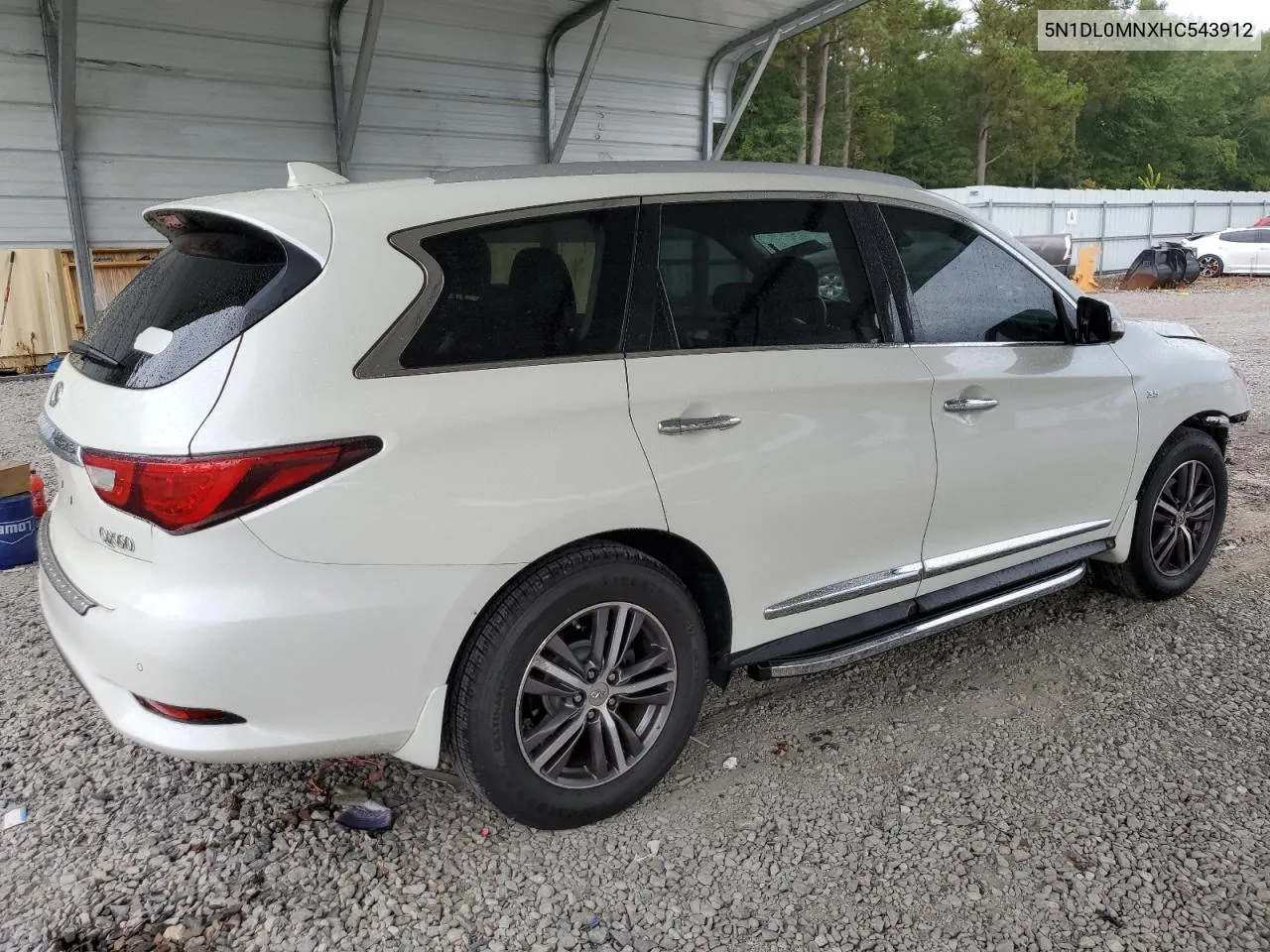 2017 Infiniti Qx60 VIN: 5N1DL0MNXHC543912 Lot: 72172634