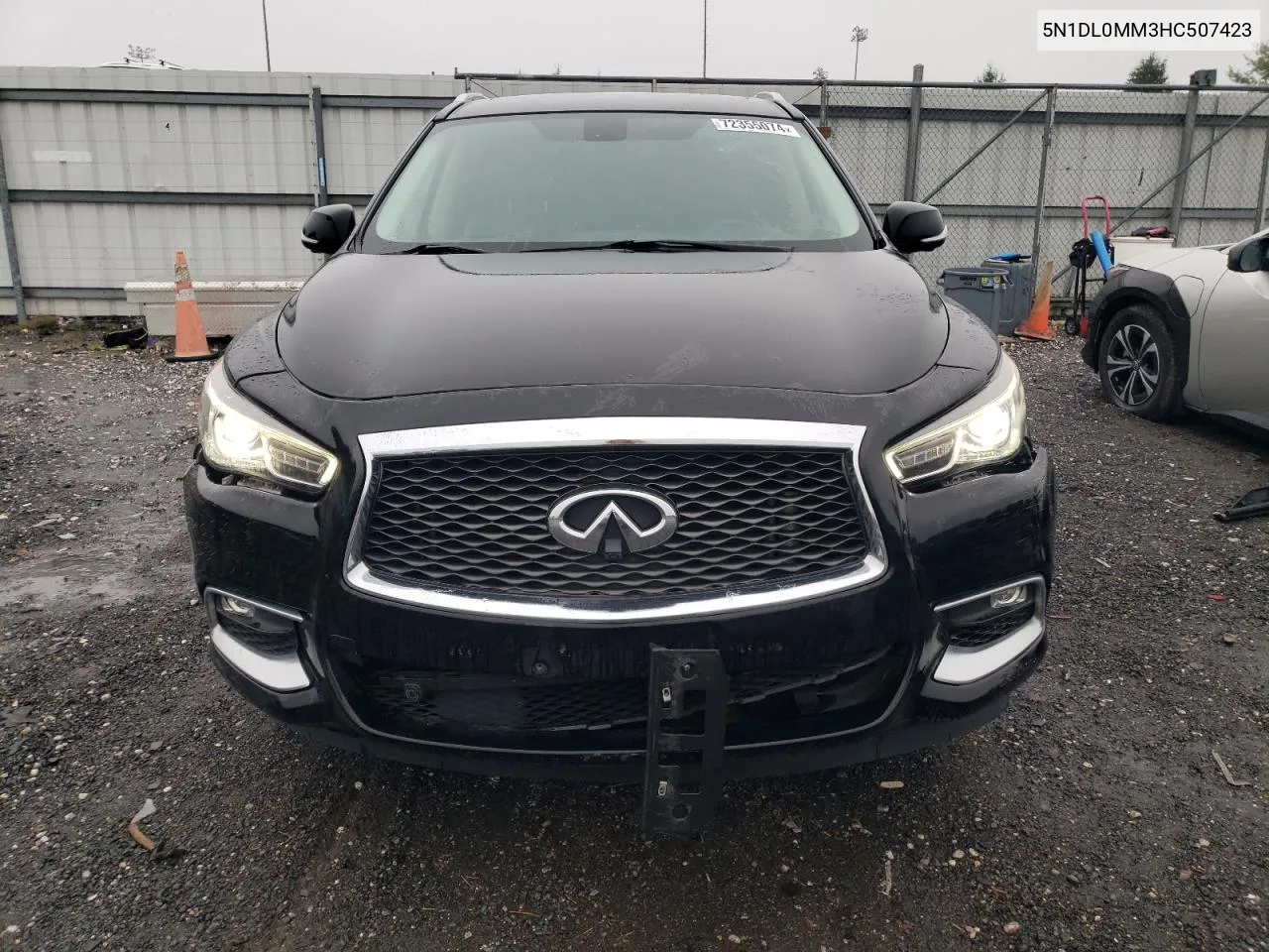 2017 Infiniti Qx60 VIN: 5N1DL0MM3HC507423 Lot: 72355074