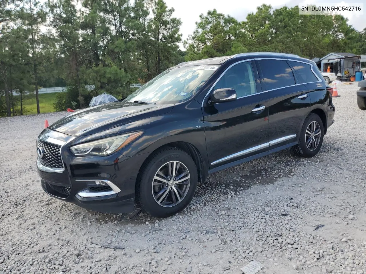 2017 Infiniti Qx60 VIN: 5N1DL0MN5HC542716 Lot: 72385144