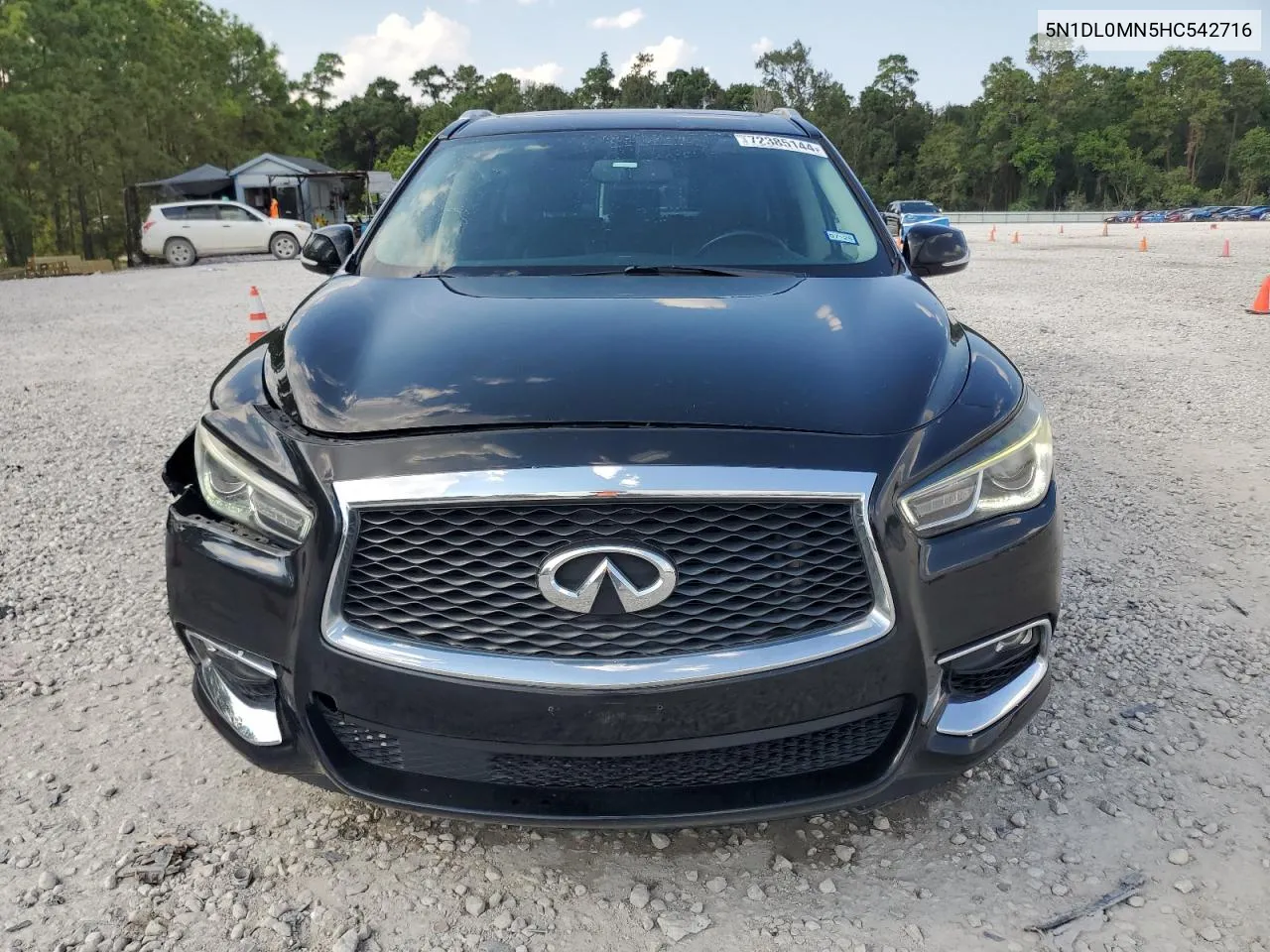 2017 Infiniti Qx60 VIN: 5N1DL0MN5HC542716 Lot: 72385144