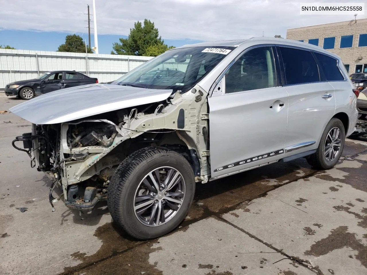 2017 Infiniti Qx60 VIN: 5N1DL0MM6HC525558 Lot: 72471764