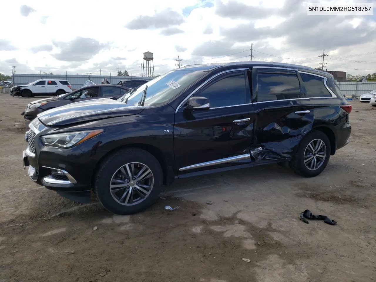 2017 Infiniti Qx60 VIN: 5N1DL0MM2HC518767 Lot: 72694014