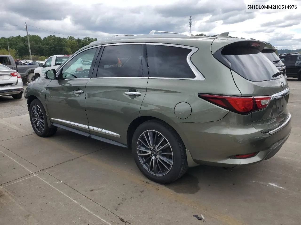 2017 Infiniti Qx60 VIN: 5N1DL0MM2HC514976 Lot: 72696234