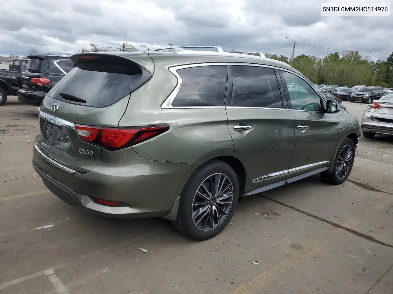 2017 Infiniti Qx60 VIN: 5N1DL0MM2HC514976 Lot: 72696234