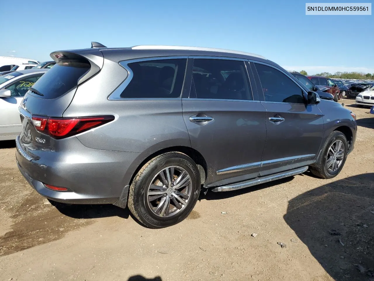 2017 Infiniti Qx60 VIN: 5N1DL0MM0HC559561 Lot: 72772124