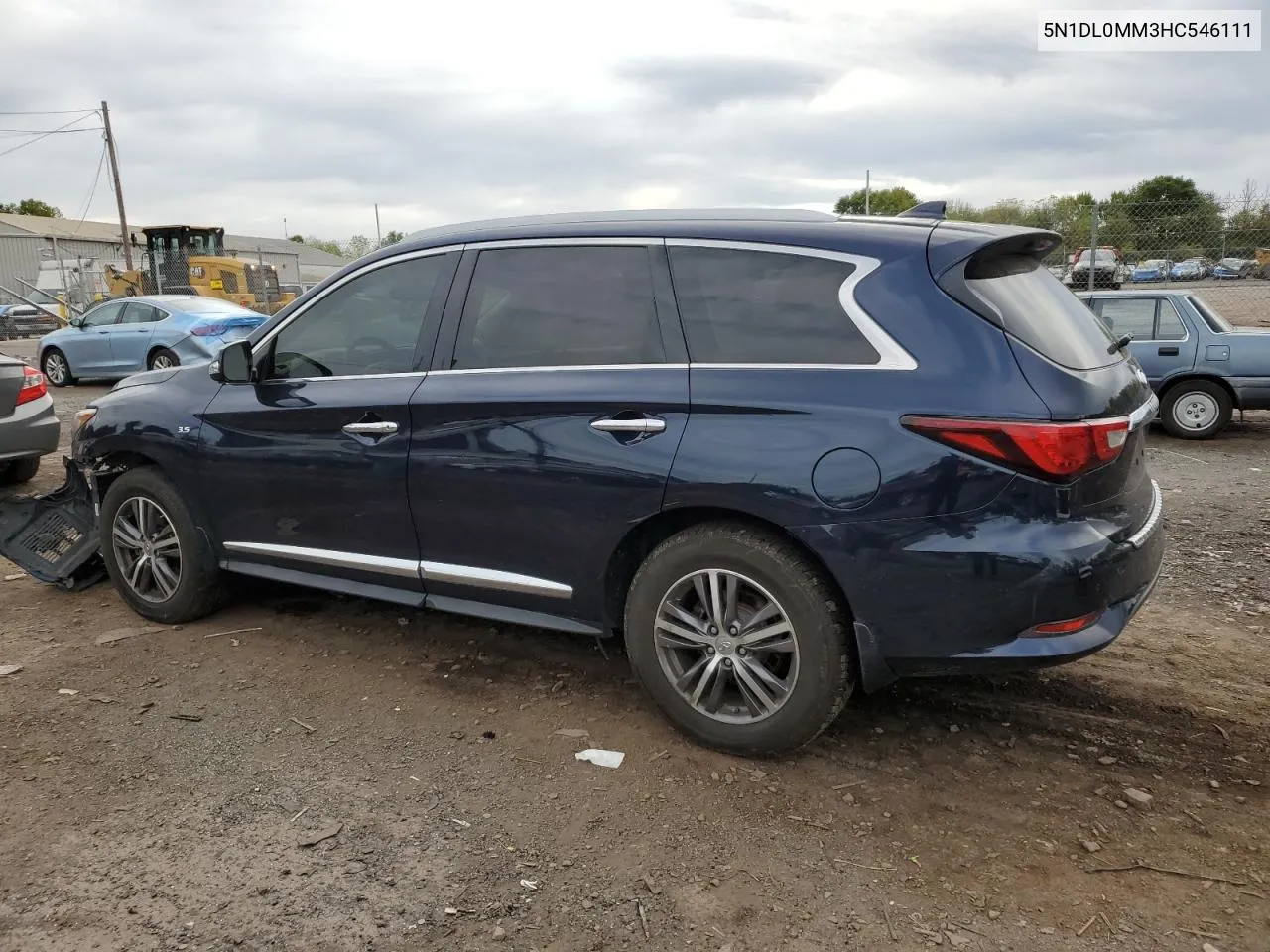 2017 Infiniti Qx60 VIN: 5N1DL0MM3HC546111 Lot: 72904914