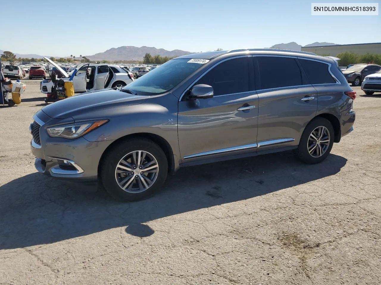 2017 Infiniti Qx60 VIN: 5N1DL0MN8HC518393 Lot: 73009174