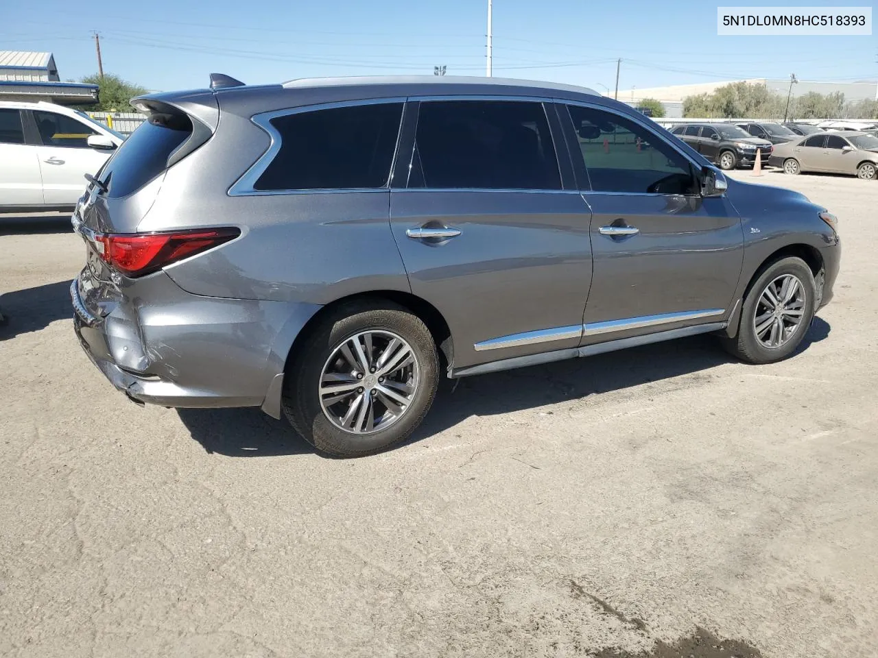 2017 Infiniti Qx60 VIN: 5N1DL0MN8HC518393 Lot: 73009174