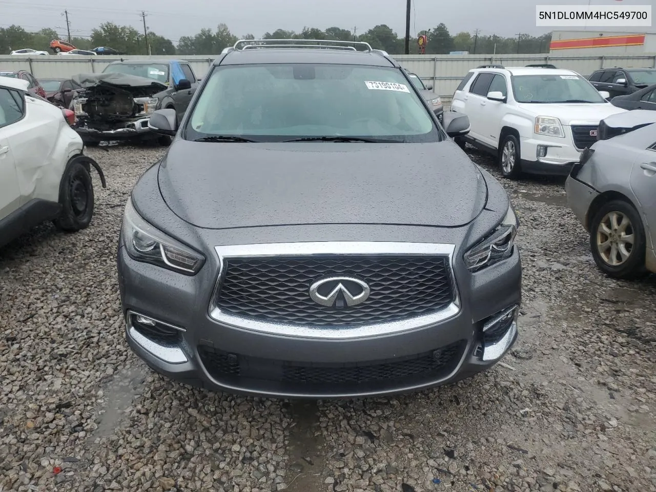 5N1DL0MM4HC549700 2017 Infiniti Qx60