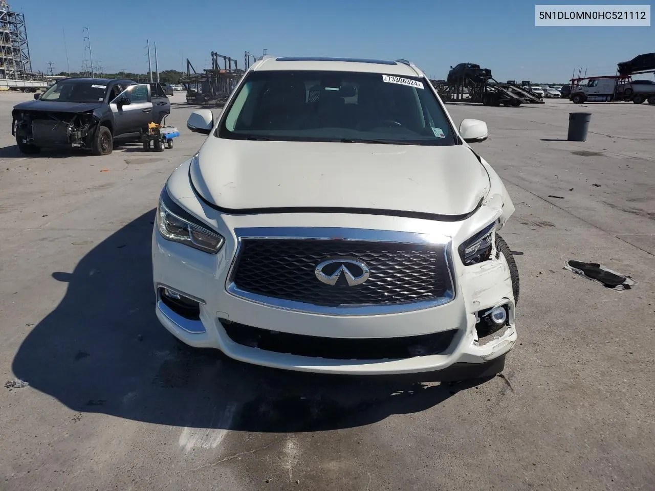 2017 Infiniti Qx60 VIN: 5N1DL0MN0HC521112 Lot: 73306324