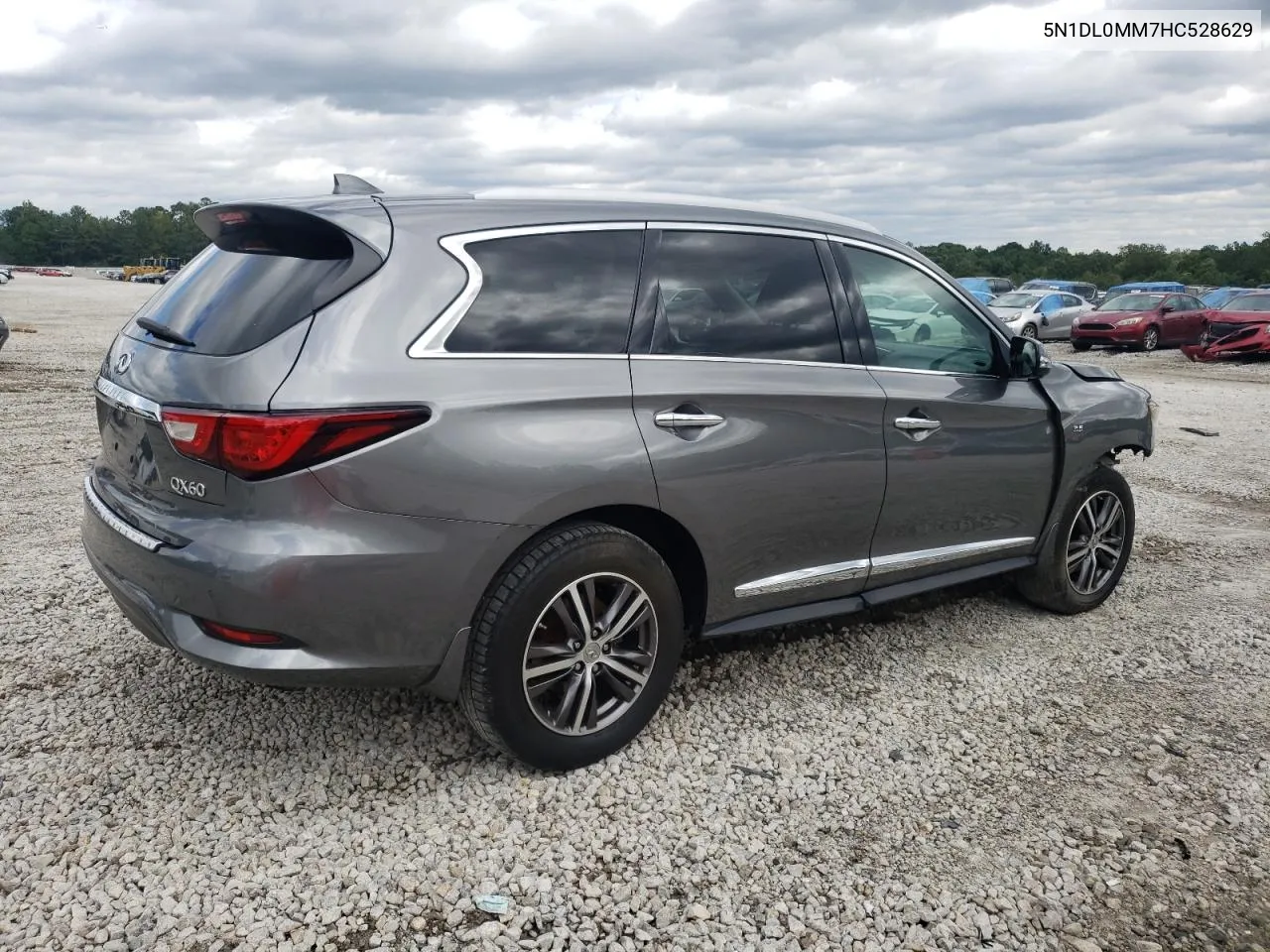 2017 Infiniti Qx60 VIN: 5N1DL0MM7HC528629 Lot: 73339404