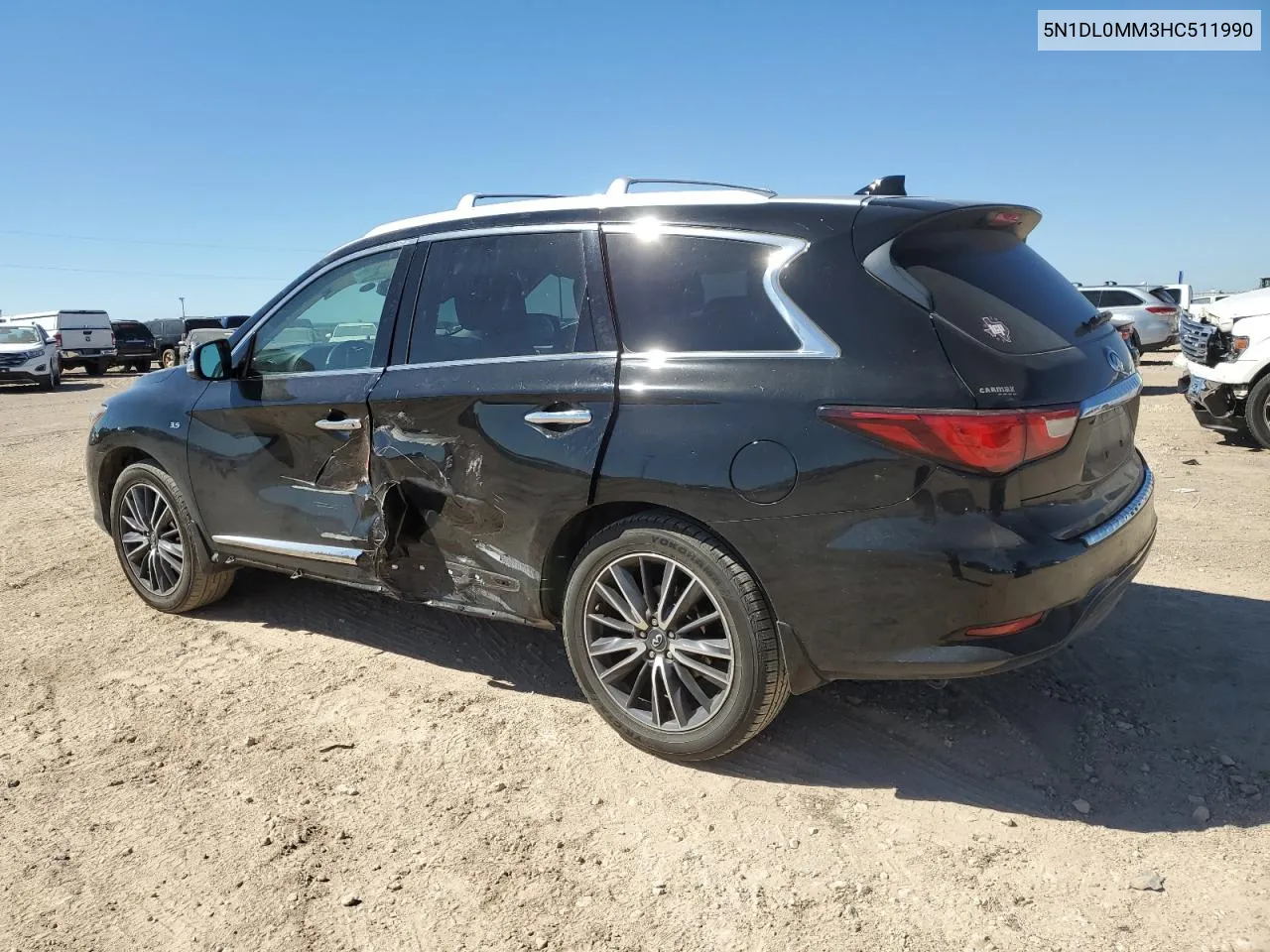 2017 Infiniti Qx60 VIN: 5N1DL0MM3HC511990 Lot: 73358524