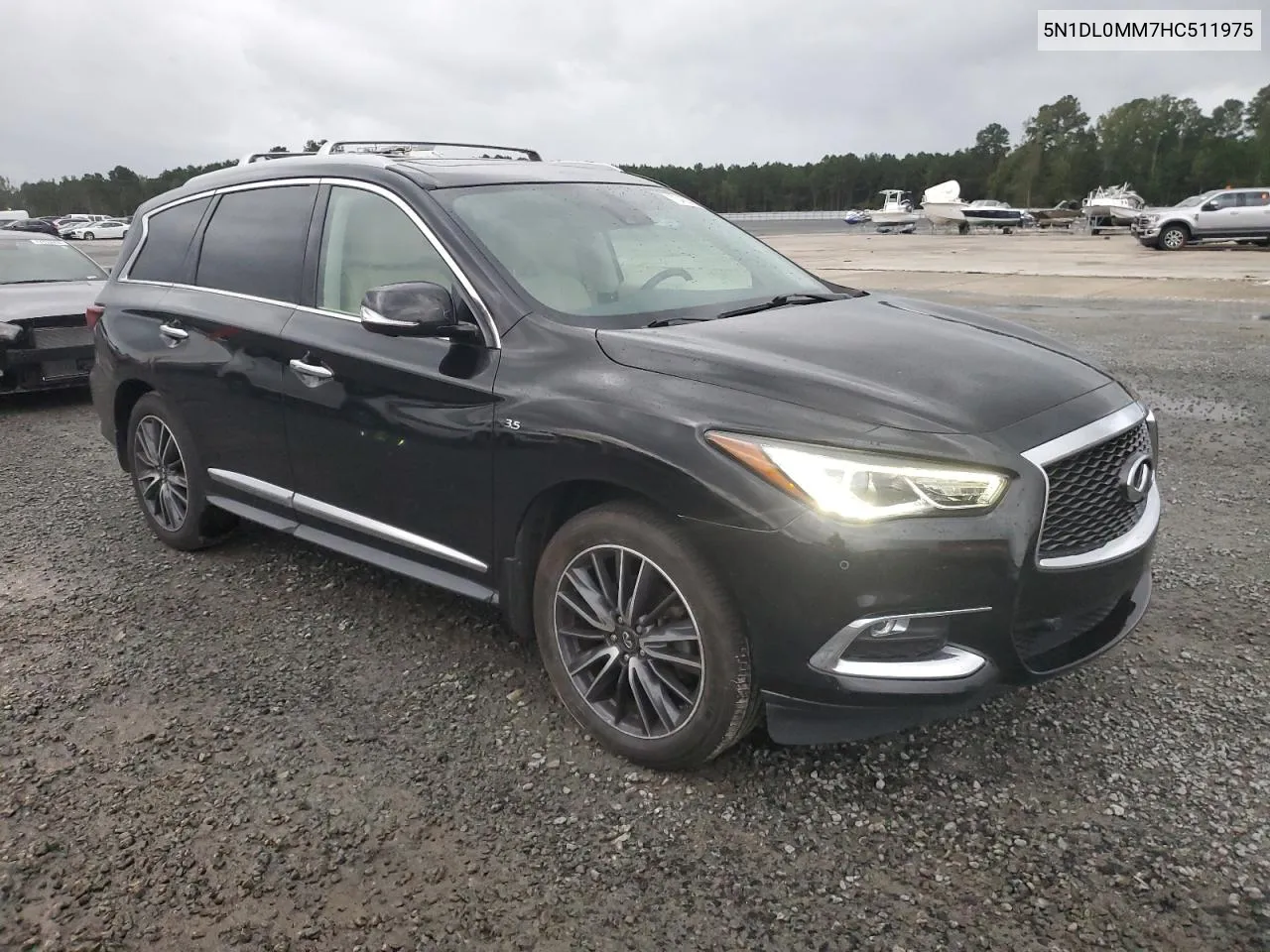 2017 Infiniti Qx60 VIN: 5N1DL0MM7HC511975 Lot: 73455344