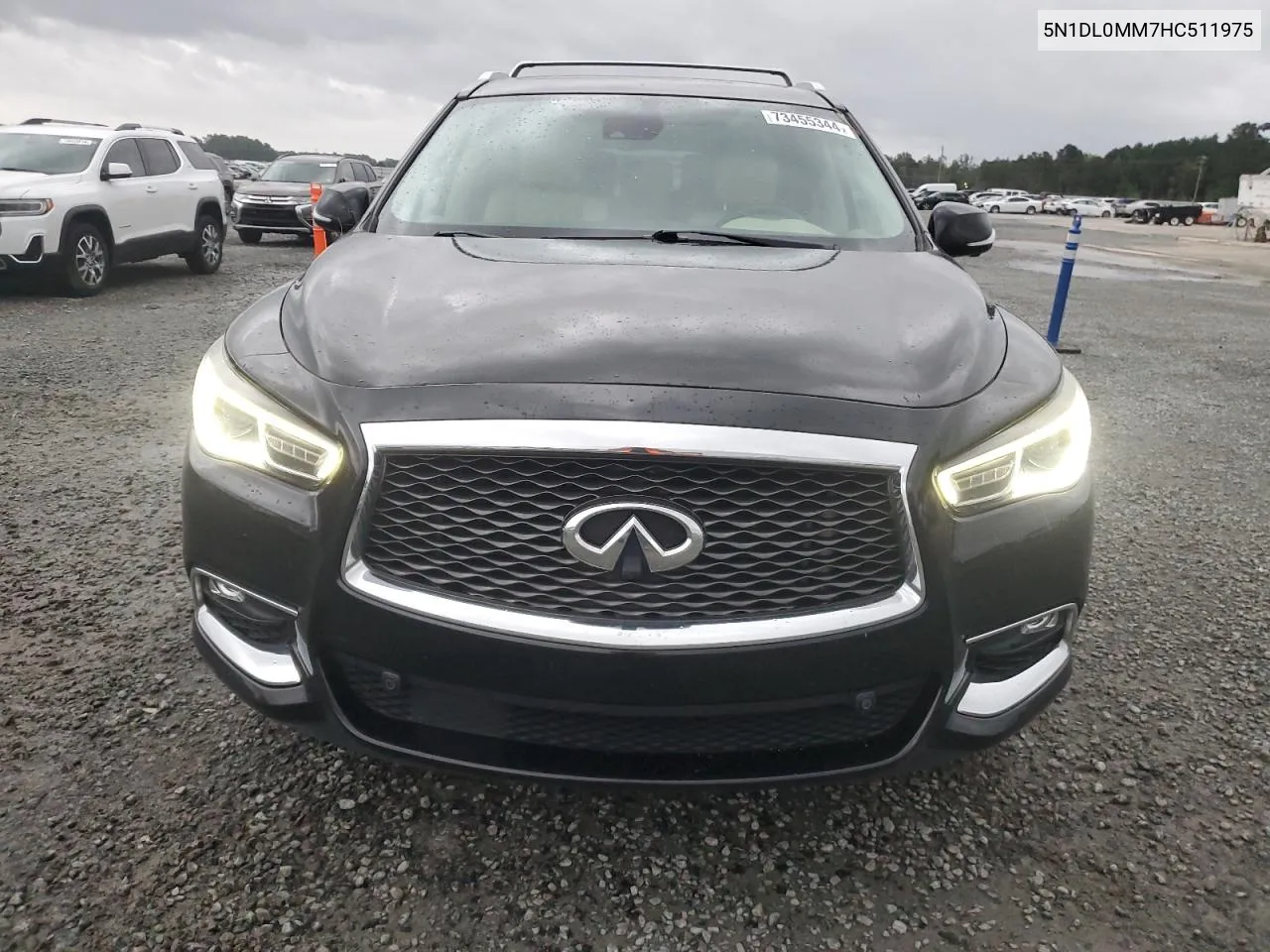 2017 Infiniti Qx60 VIN: 5N1DL0MM7HC511975 Lot: 73455344