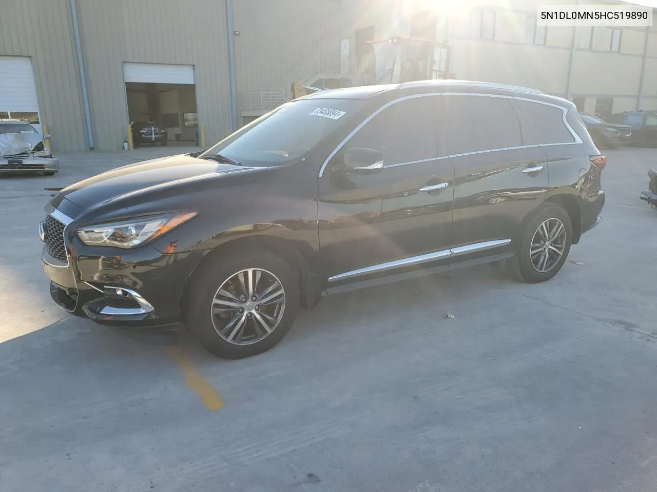 2017 Infiniti Qx60 VIN: 5N1DL0MN5HC519890 Lot: 73488094