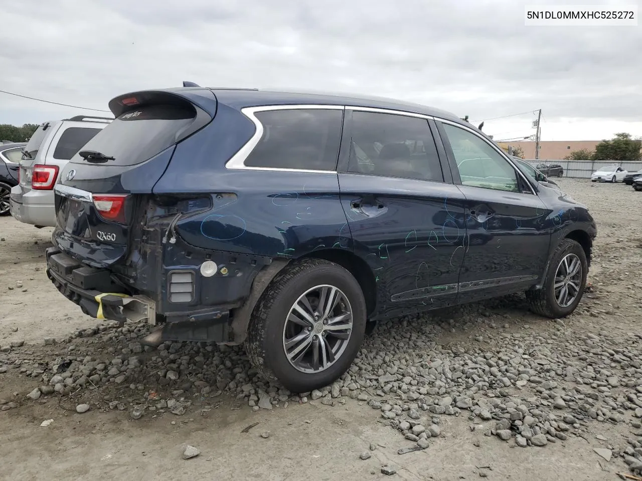 2017 Infiniti Qx60 VIN: 5N1DL0MMXHC525272 Lot: 73540024