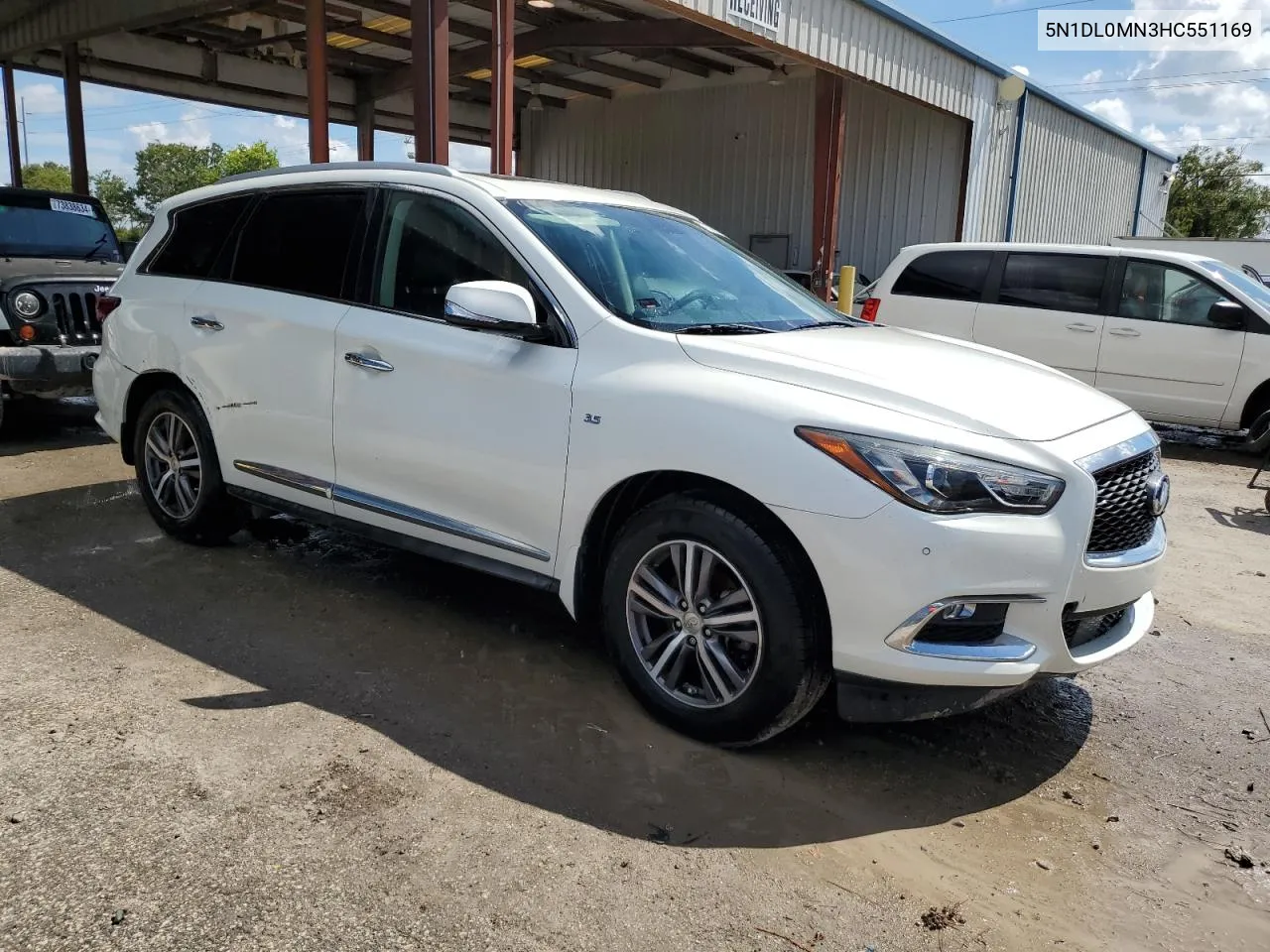 2017 Infiniti Qx60 VIN: 5N1DL0MN3HC551169 Lot: 73805984