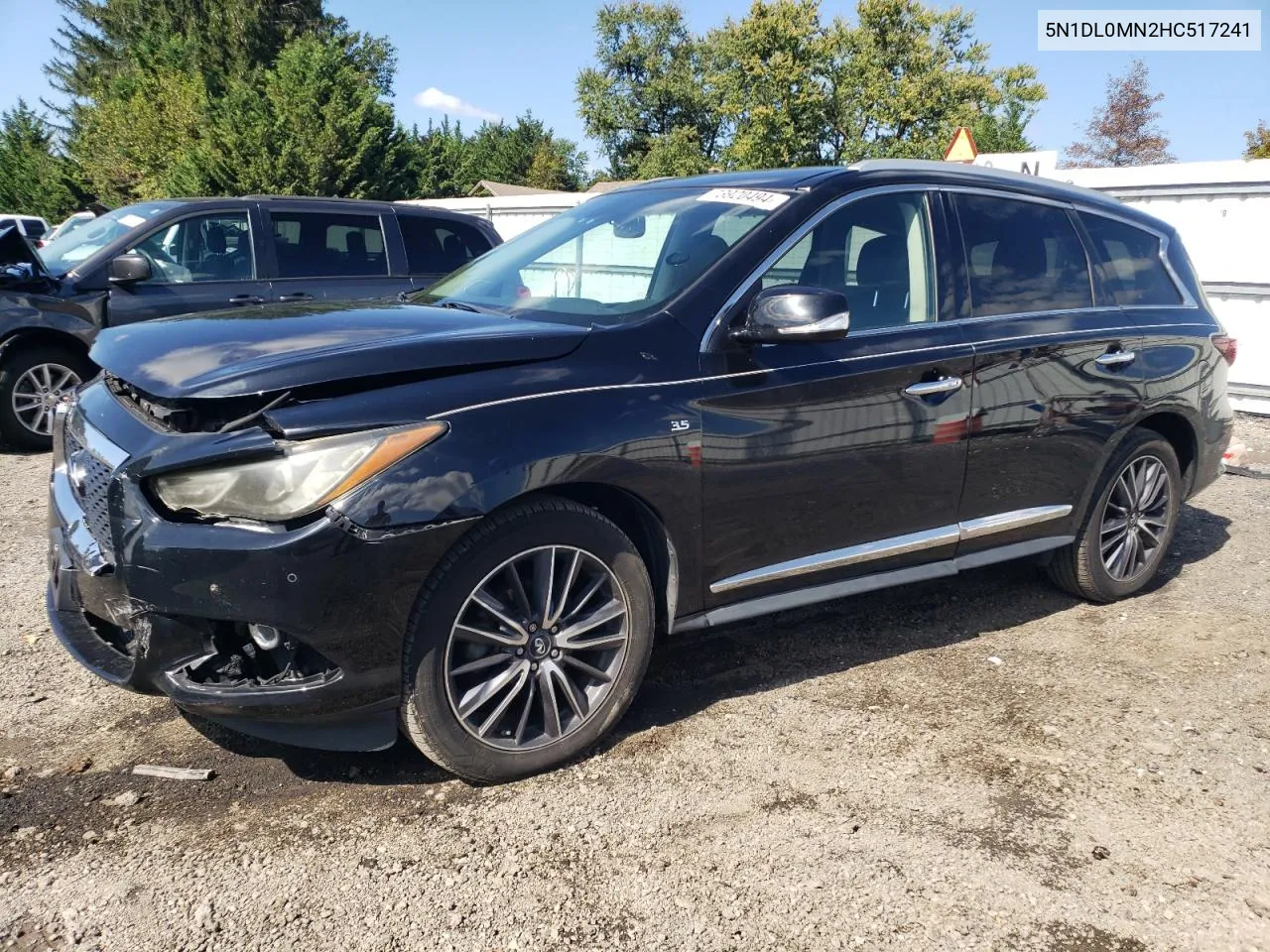 2017 Infiniti Qx60 VIN: 5N1DL0MN2HC517241 Lot: 73920494