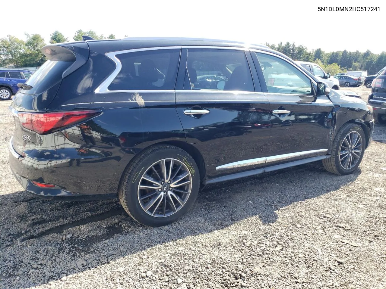 2017 Infiniti Qx60 VIN: 5N1DL0MN2HC517241 Lot: 73920494