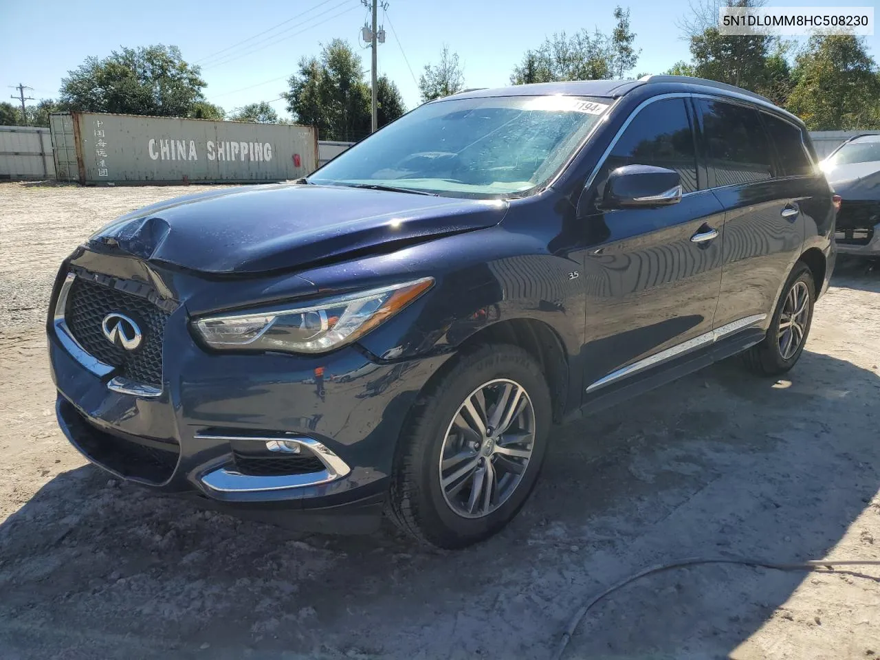 2017 Infiniti Qx60 VIN: 5N1DL0MM8HC508230 Lot: 73951194