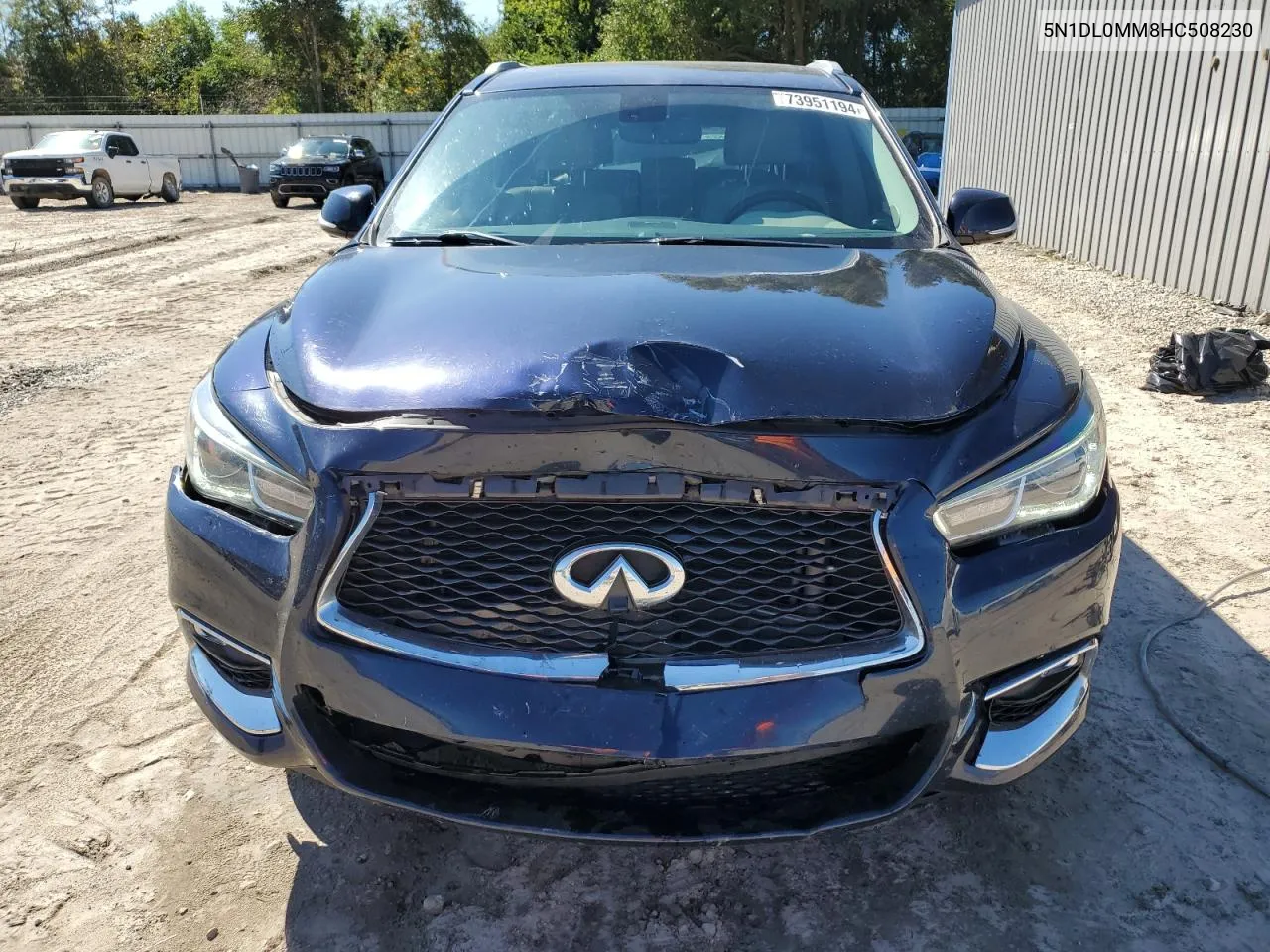 2017 Infiniti Qx60 VIN: 5N1DL0MM8HC508230 Lot: 73951194