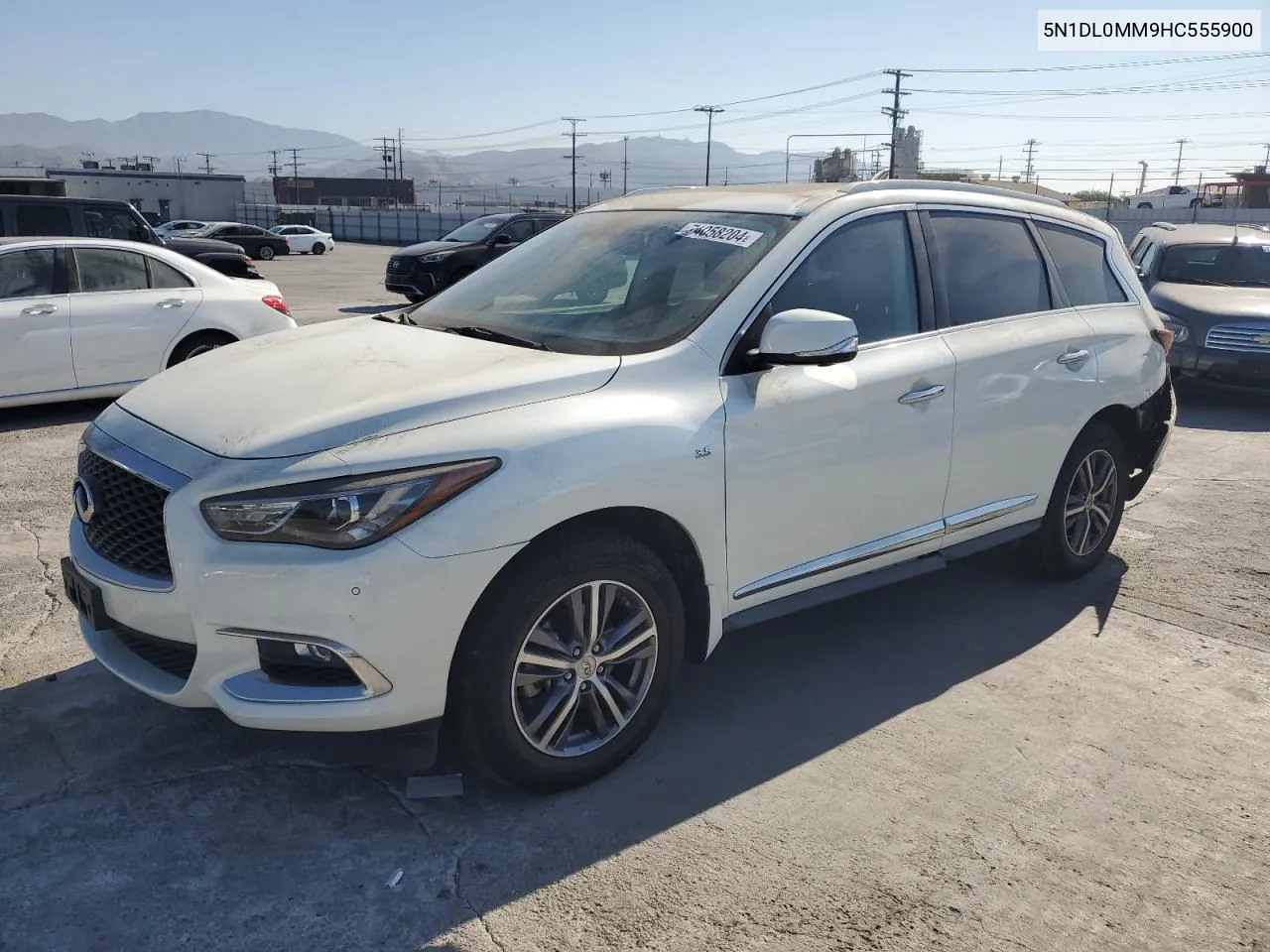 2017 Infiniti Qx60 VIN: 5N1DL0MM9HC555900 Lot: 74058204