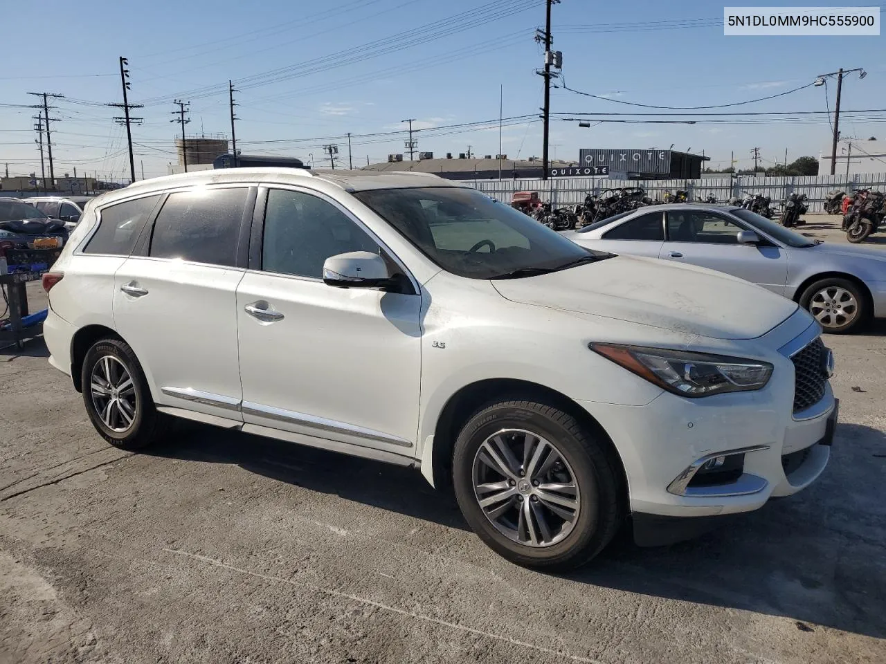 2017 Infiniti Qx60 VIN: 5N1DL0MM9HC555900 Lot: 74058204