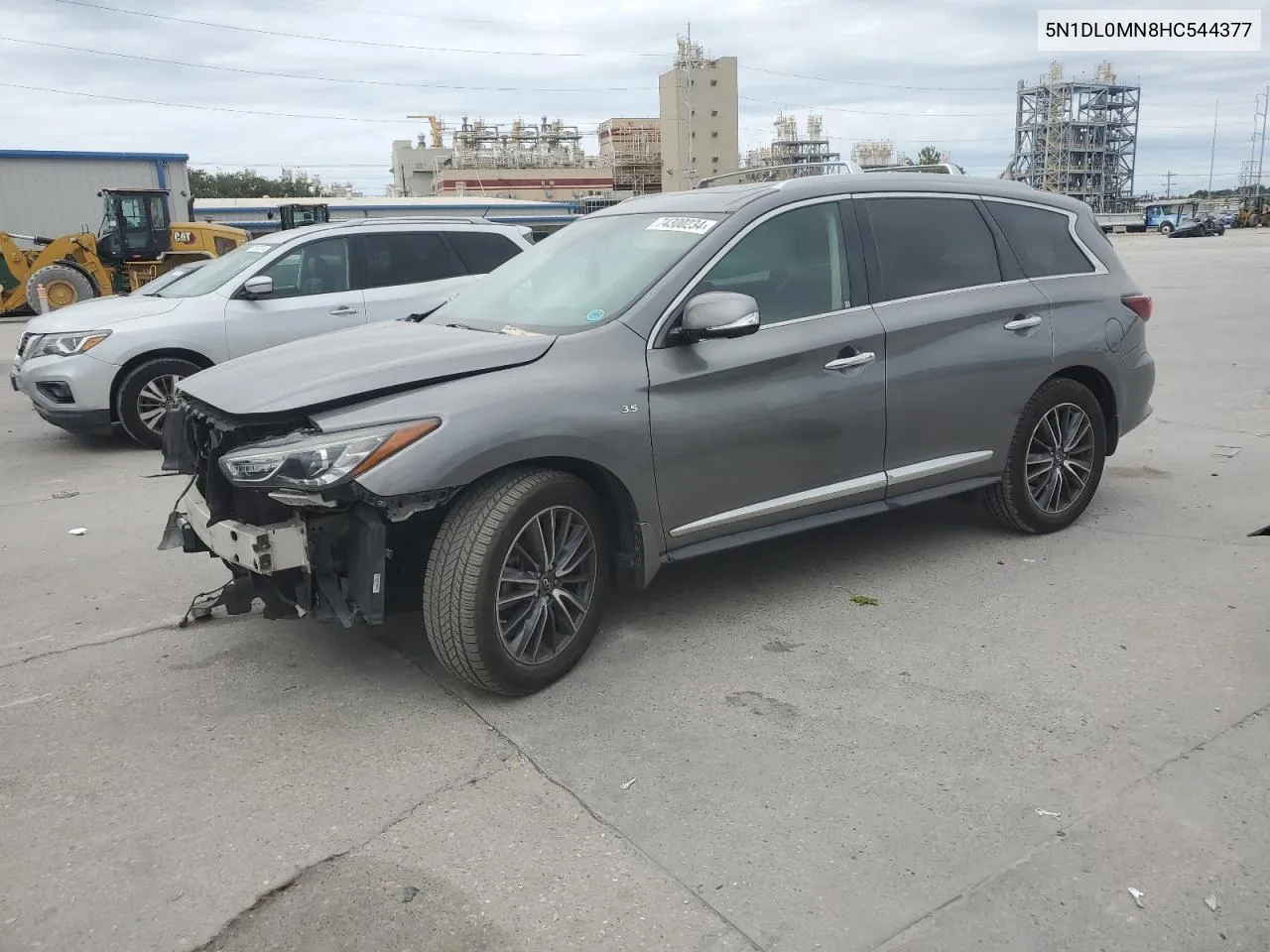 2017 Infiniti Qx60 VIN: 5N1DL0MN8HC544377 Lot: 74300234