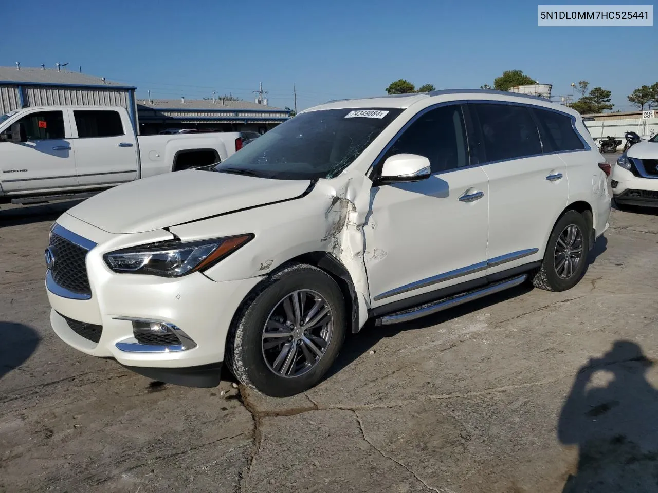 2017 Infiniti Qx60 VIN: 5N1DL0MM7HC525441 Lot: 74349884