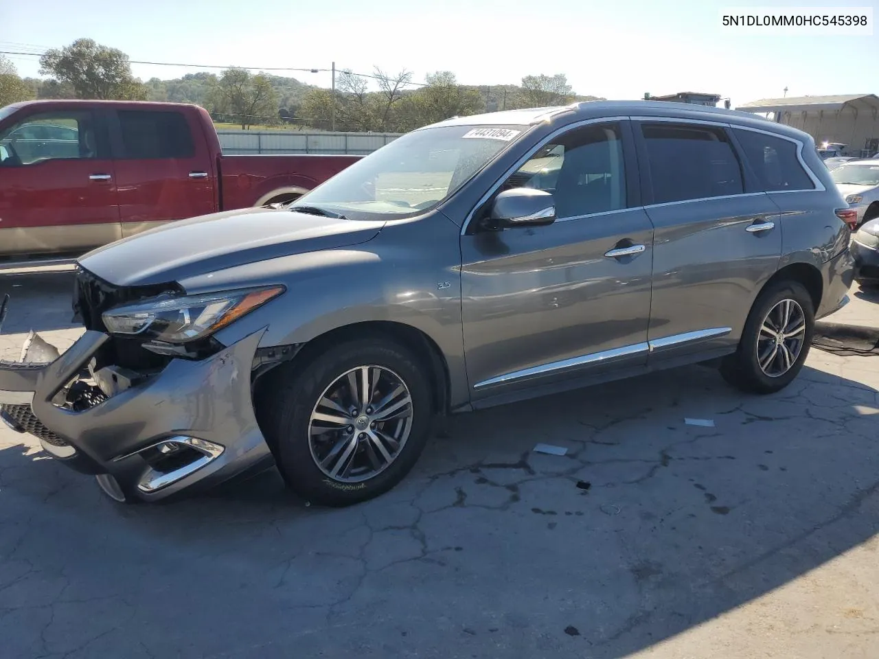 2017 Infiniti Qx60 VIN: 5N1DL0MM0HC545398 Lot: 74431094