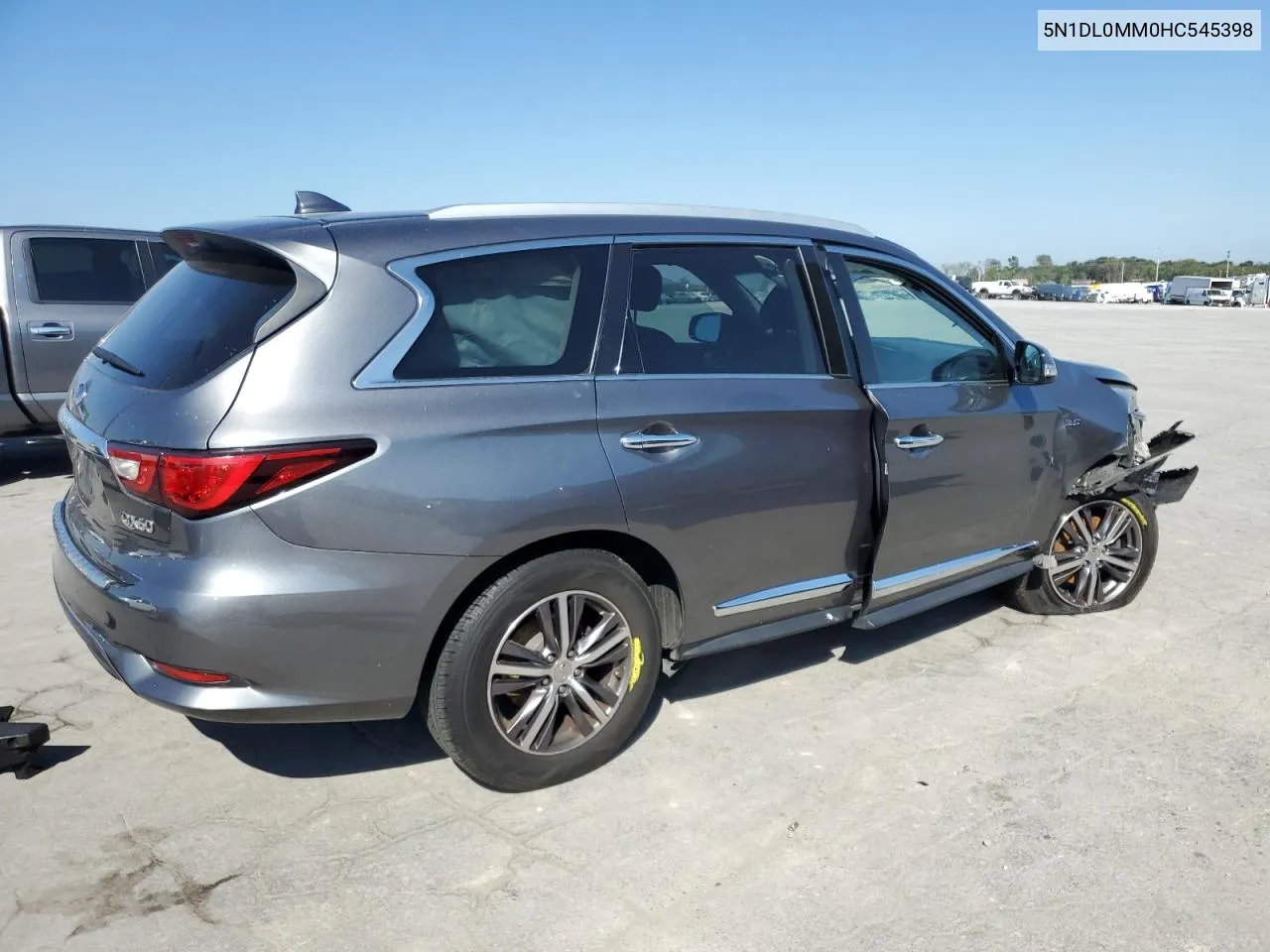 2017 Infiniti Qx60 VIN: 5N1DL0MM0HC545398 Lot: 74431094