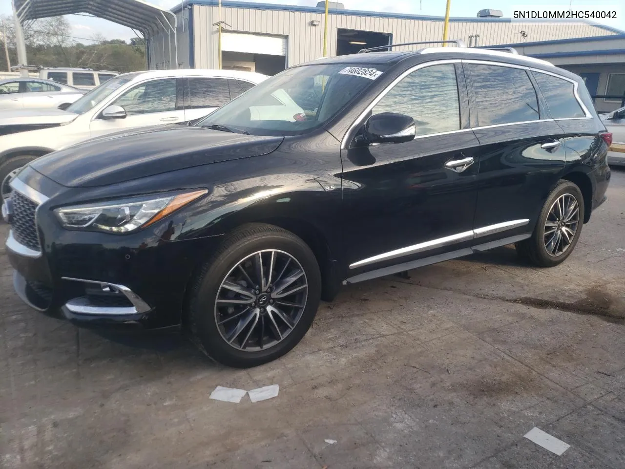 2017 Infiniti Qx60 VIN: 5N1DL0MM2HC540042 Lot: 74602824