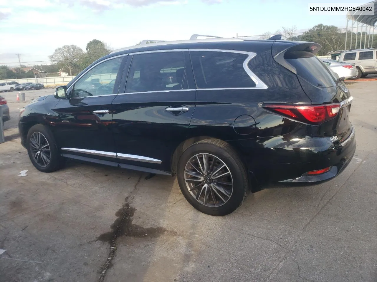 2017 Infiniti Qx60 VIN: 5N1DL0MM2HC540042 Lot: 74602824