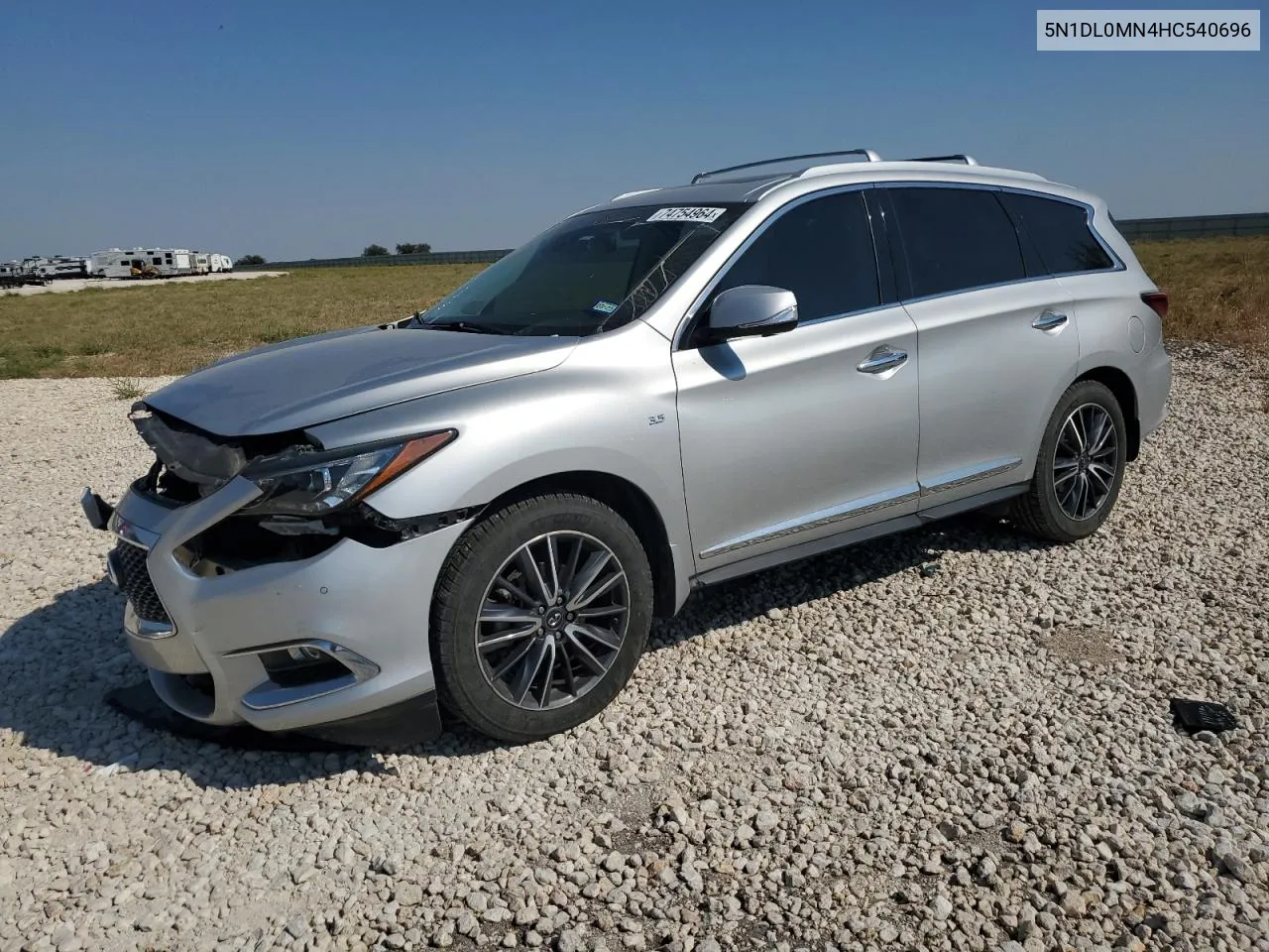 2017 Infiniti Qx60 VIN: 5N1DL0MN4HC540696 Lot: 74754964