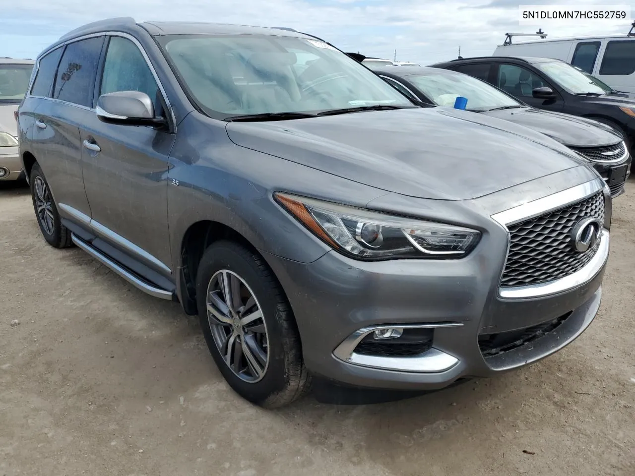 2017 Infiniti Qx60 VIN: 5N1DL0MN7HC552759 Lot: 75026574