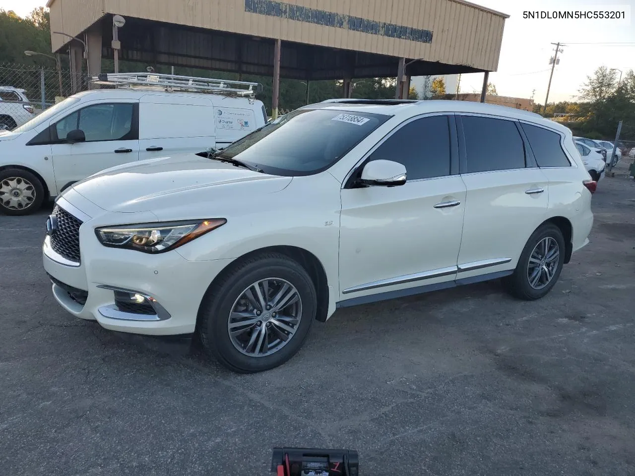 2017 Infiniti Qx60 VIN: 5N1DL0MN5HC553201 Lot: 75318854