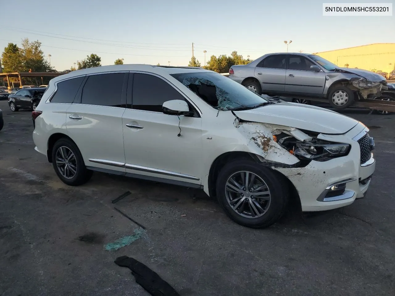 2017 Infiniti Qx60 VIN: 5N1DL0MN5HC553201 Lot: 75318854