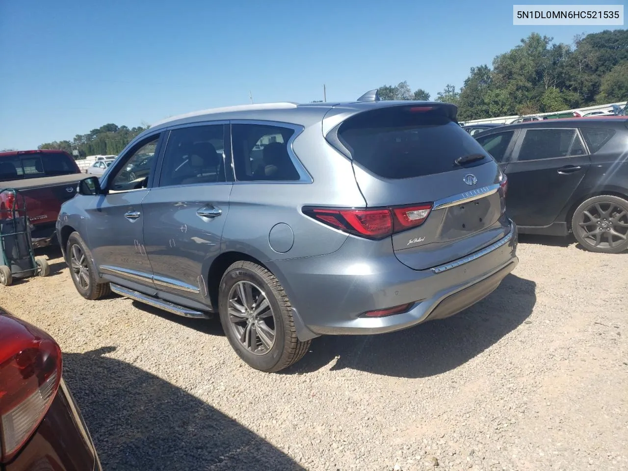 2017 Infiniti Qx60 VIN: 5N1DL0MN6HC521535 Lot: 76041804