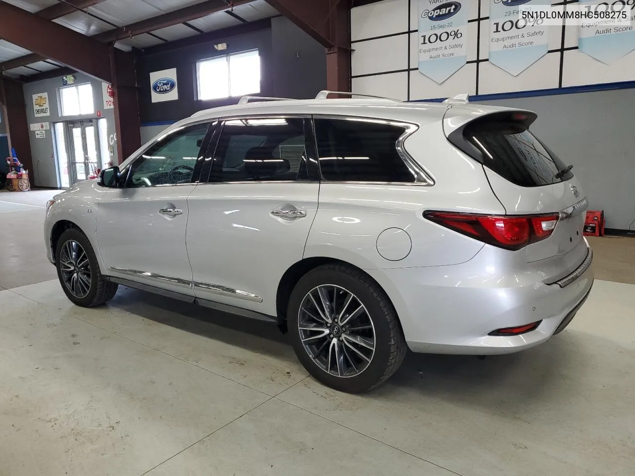 2017 Infiniti Qx60 VIN: 5N1DL0MM8HC508275 Lot: 76056804