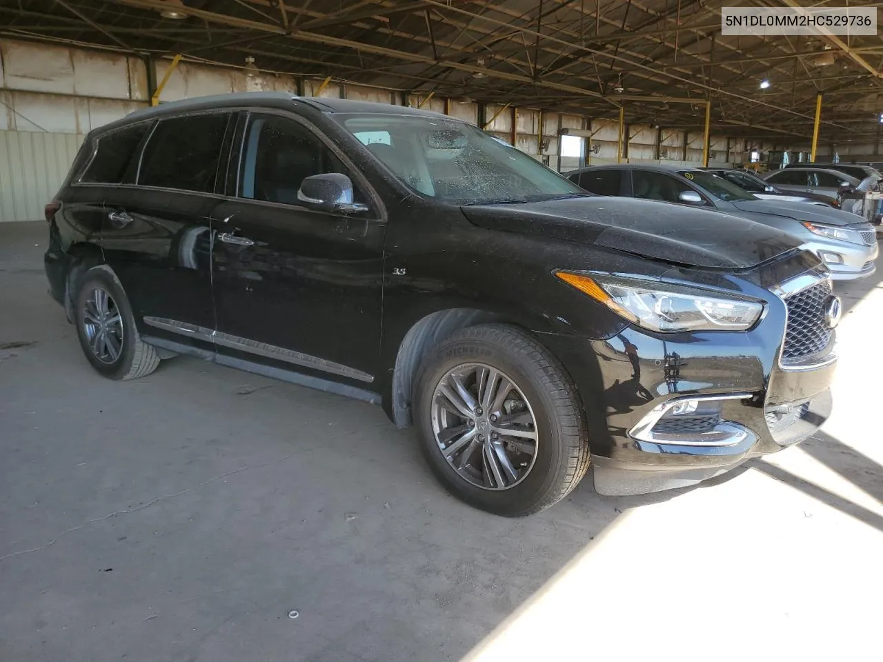 2017 Infiniti Qx60 VIN: 5N1DL0MM2HC529736 Lot: 76118874