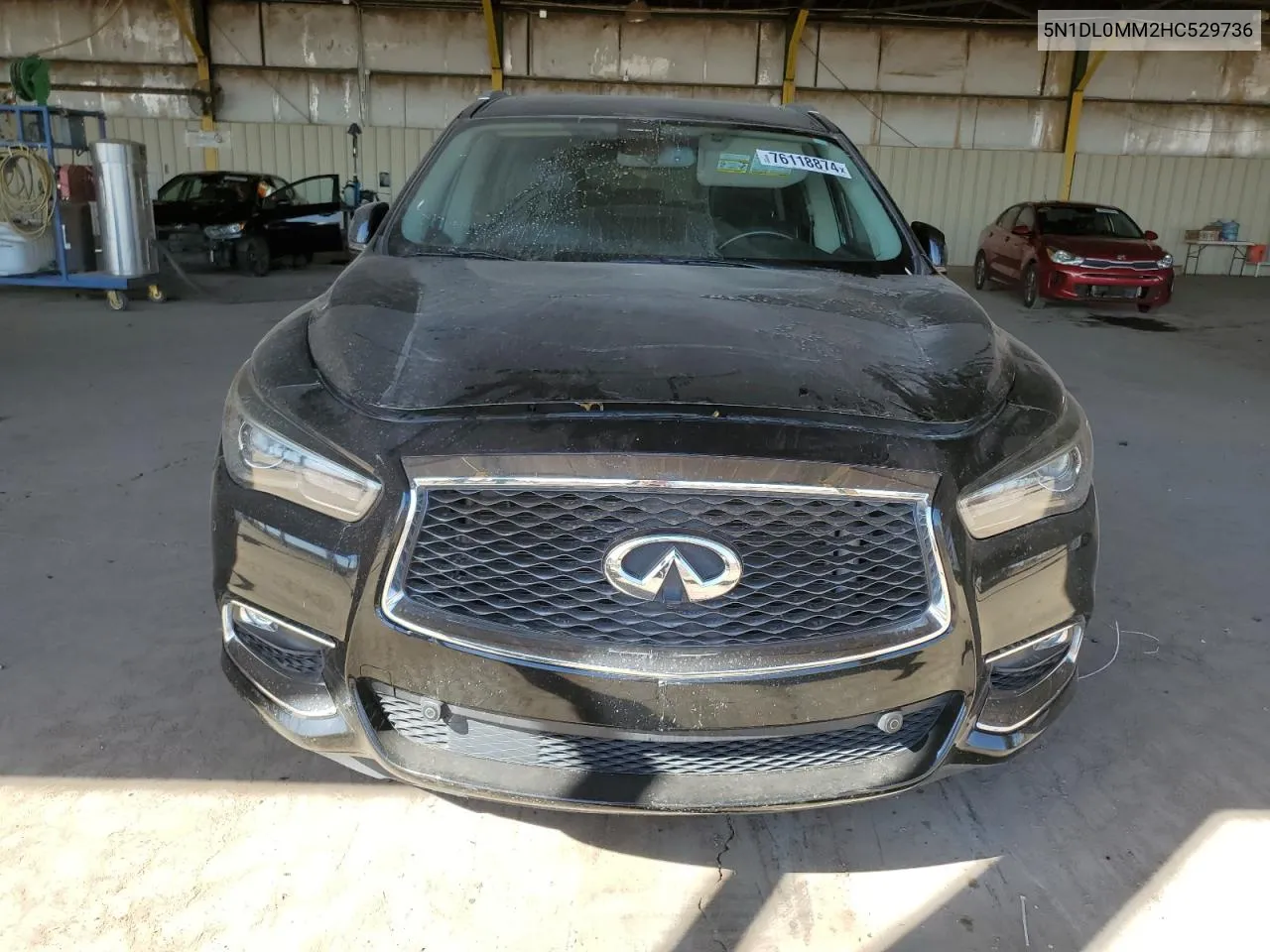 2017 Infiniti Qx60 VIN: 5N1DL0MM2HC529736 Lot: 76118874