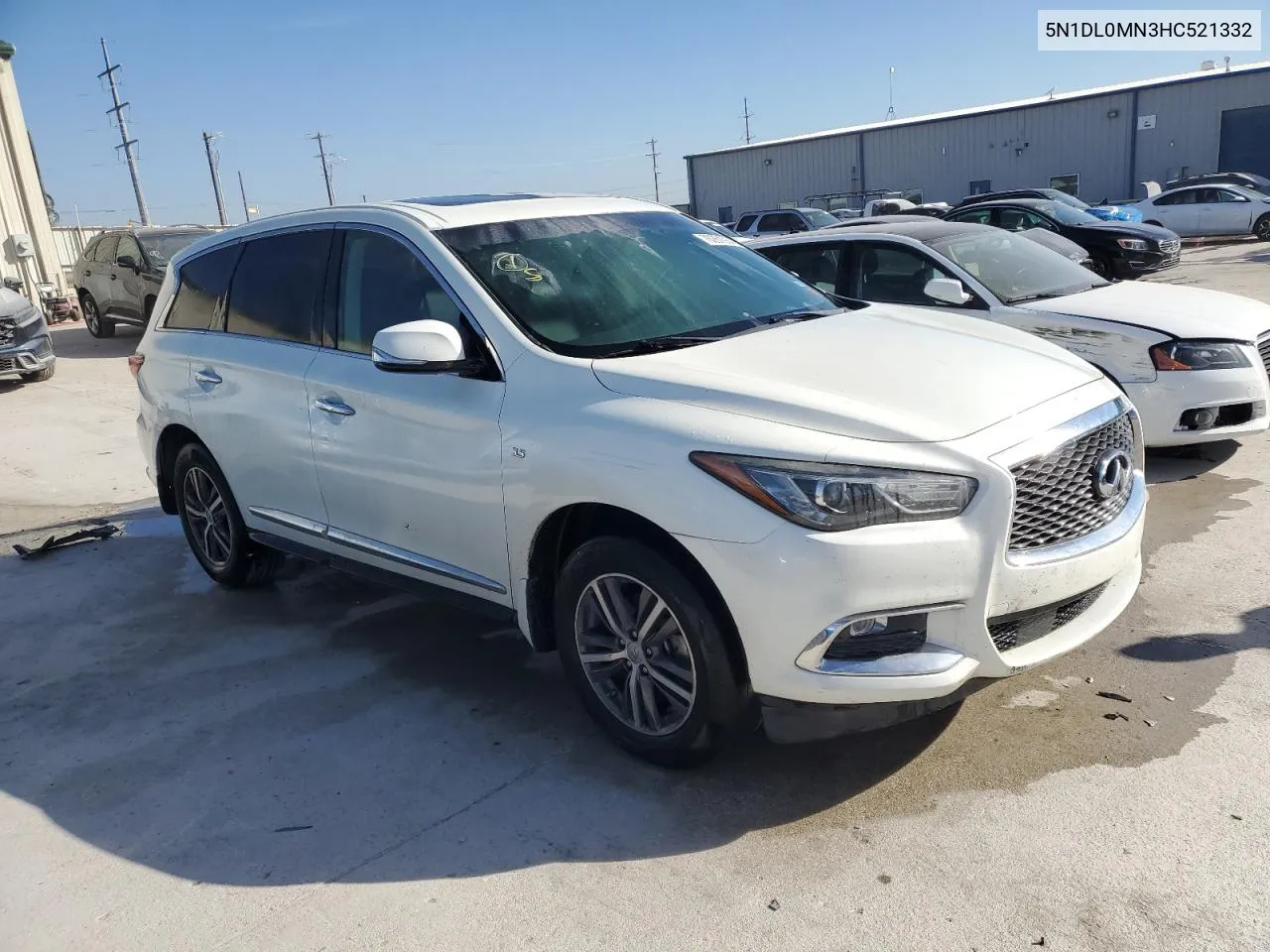 2017 Infiniti Qx60 VIN: 5N1DL0MN3HC521332 Lot: 76261934