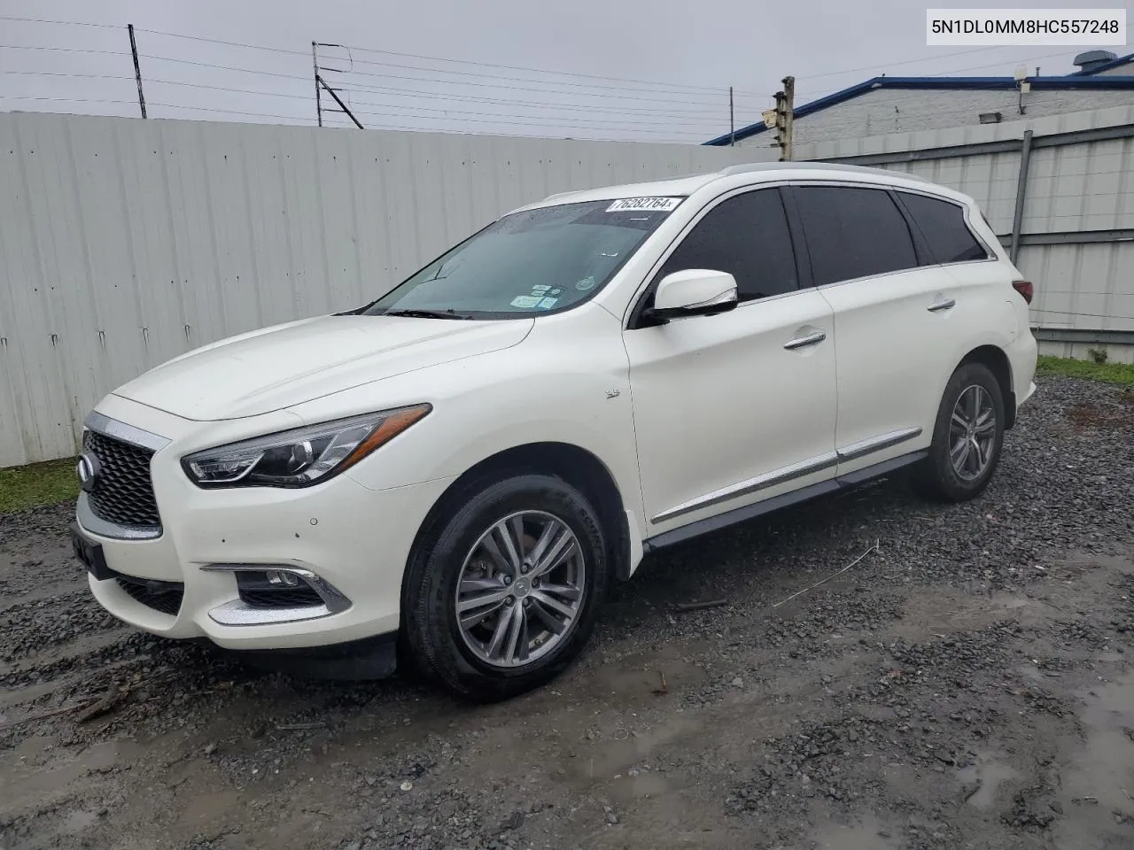 2017 Infiniti Qx60 VIN: 5N1DL0MM8HC557248 Lot: 76282764