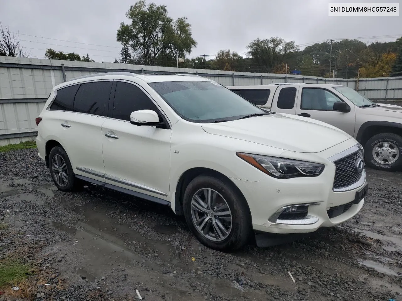 2017 Infiniti Qx60 VIN: 5N1DL0MM8HC557248 Lot: 76282764